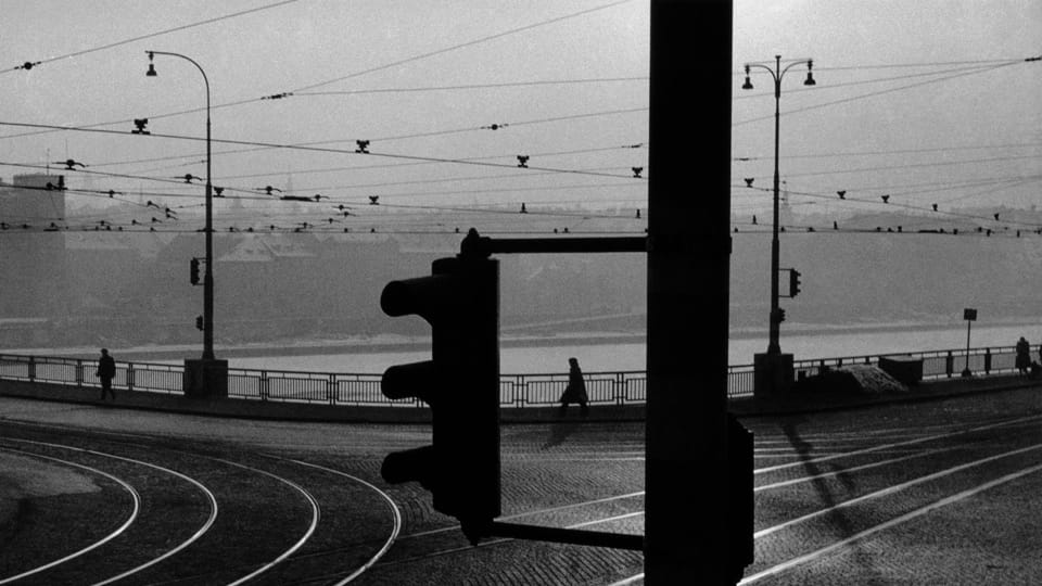 En la encrucijada por la tarde, 1958 | Foto: Václav Chochola, © Archiv B&M Chochola En la encrucijada por la tarde, 1958 | Foto: Václav Chochola, © Archiv B&M Chochola