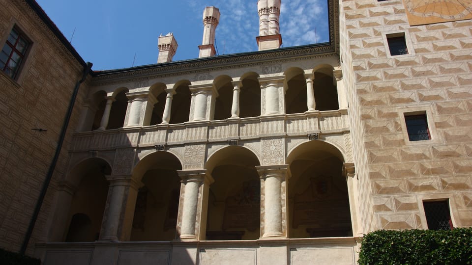 El castillo de Mělník, foto: Štěpánka Budková El castillo de Mělník, foto: Štěpánka Budková