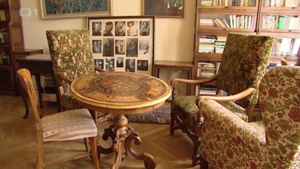 Casa de Karel Čapek en Praga,  foto: ČT