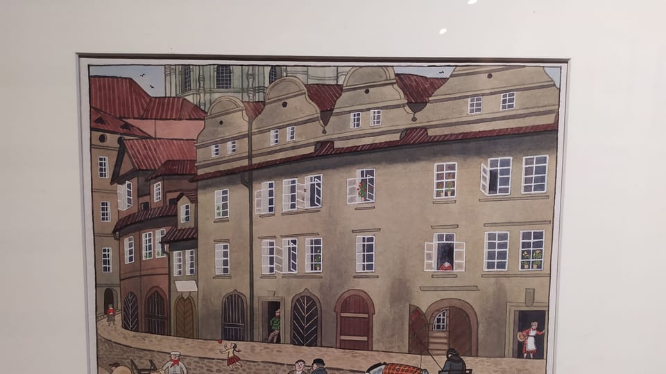 “La Estrella de la pintora e ilustradora Alena Ladová” | Foto: Magdalena Hrozínková, Radio Prague International “La Estrella de la pintora e ilustradora Alena Ladová” | Foto: Magdalena Hrozínková, Radio Prague International