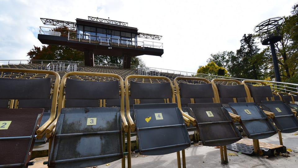 El auditorio giratorio de Český Krumlov, foto: Ondřej Tomšů El auditorio giratorio de Český Krumlov, foto: Ondřej Tomšů