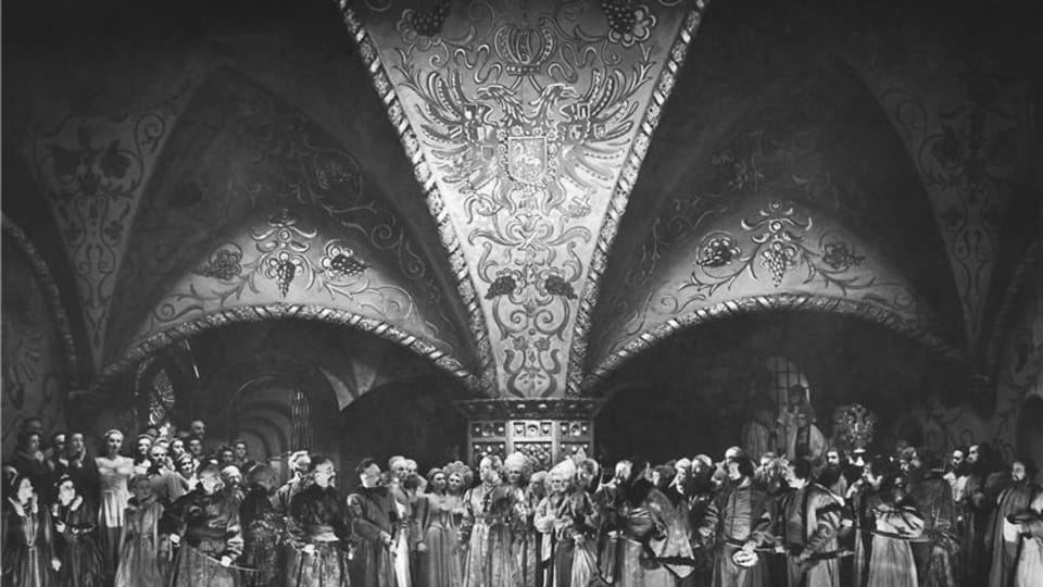 “Gran Ópera” Dimitri en el Teatro Nacional (1948) | Foto: Josef Heinrich, Teatro Nacional “Gran Ópera” Dimitri en el Teatro Nacional (1948) | Foto: Josef Heinrich, Teatro Nacional