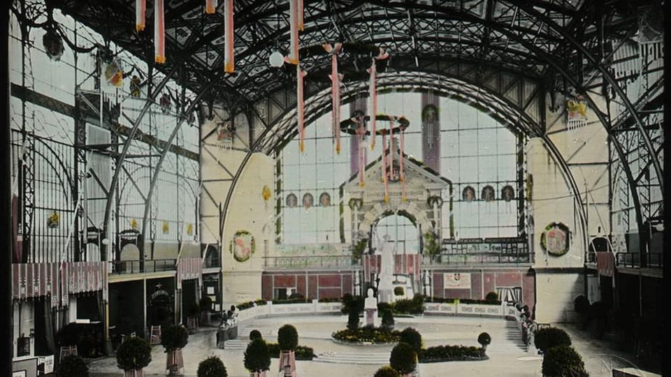 Palacio industrial de Praga, foto: archivo City of Prague Museum, CC BY 4.0 Palacio industrial de Praga, foto: archivo City of Prague Museum, CC BY 4.0