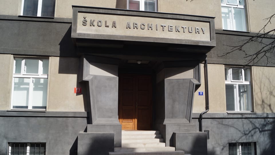 La Academia de Arquitectura | Foto: Radio Prague International La Academia de Arquitectura | Foto: Radio Prague International