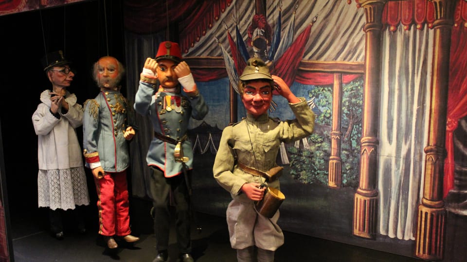 Marionetas del teatro de Karel Novák, foto: Anna Královcová Marionetas del teatro de Karel Novák, foto: Anna Královcová