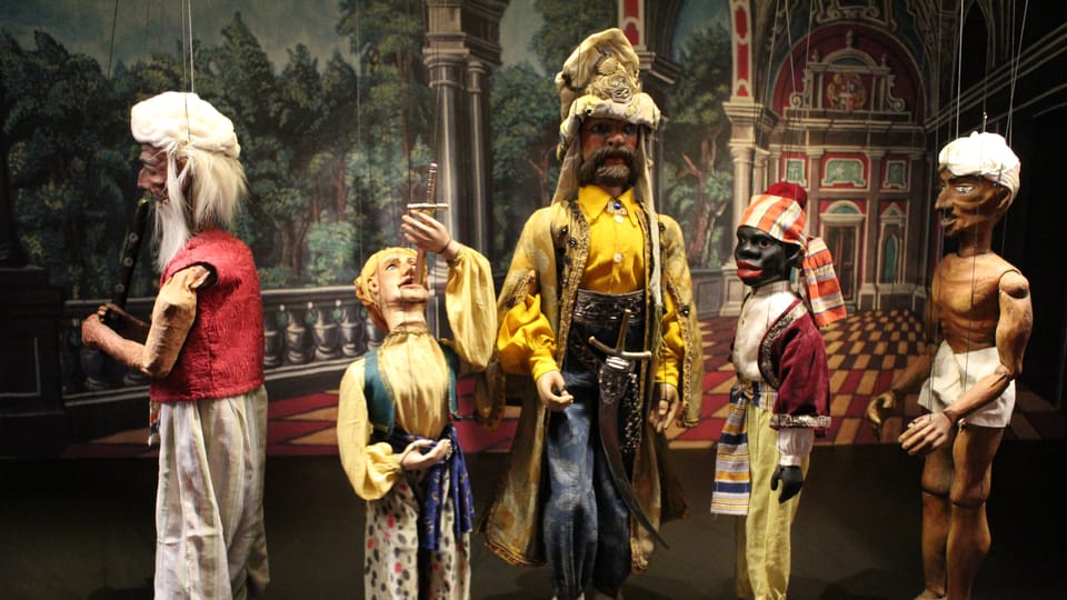 Marionetas del teatro de Karel Novák, foto: Anna Královcová Marionetas del teatro de Karel Novák, foto: Anna Královcová