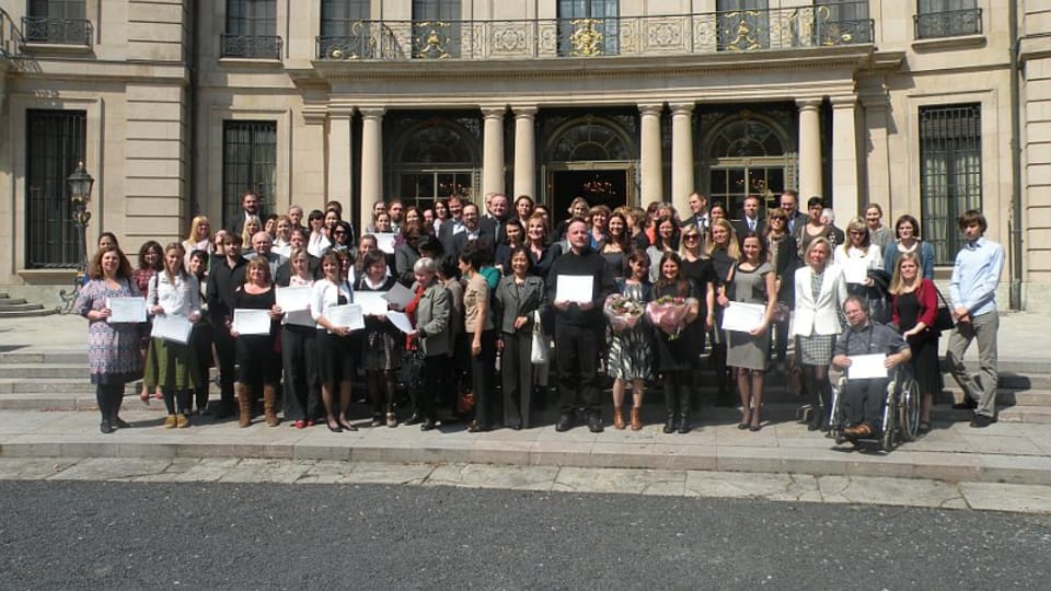 DSA y los representantes de las organizaciones de caridad, foto: Dominika Bernáthová DSA y los representantes de las organizaciones de caridad, foto: Dominika Bernáthová