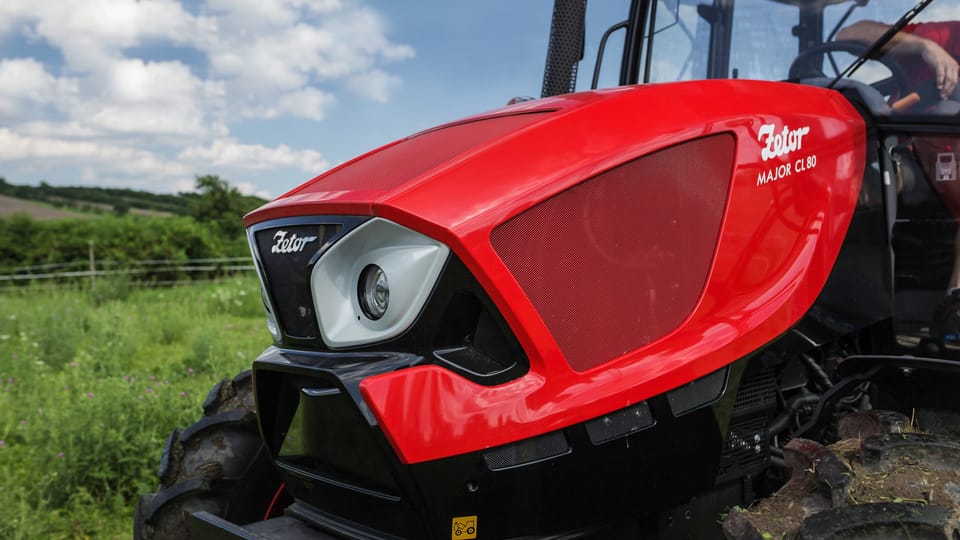 La marca del traktor, foto: gentileza departamento de marketing y comunicación Zetor La marca del traktor, foto: gentileza departamento de marketing y comunicación Zetor