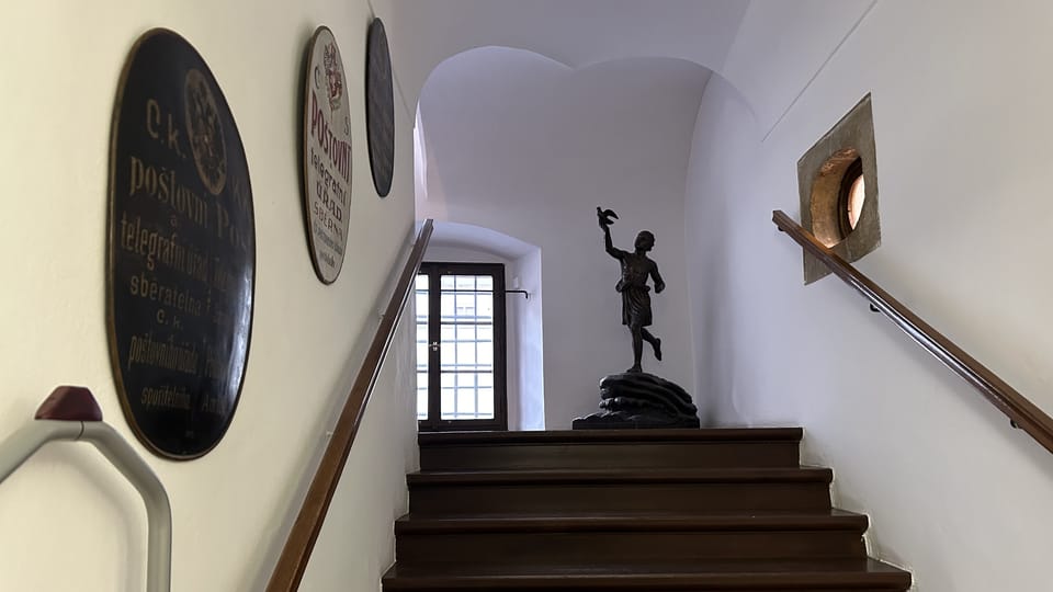 La casa en la que se ubica el museo postal | Foto: Juan Pablo Bertazza,  Radio Prague International