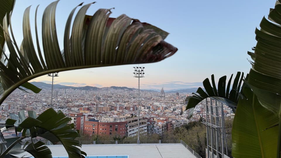 Panorámica de Barcelona | Foto: archivo personal de Klára Matějovská Panorámica de Barcelona | Foto: archivo personal de Klára Matějovská