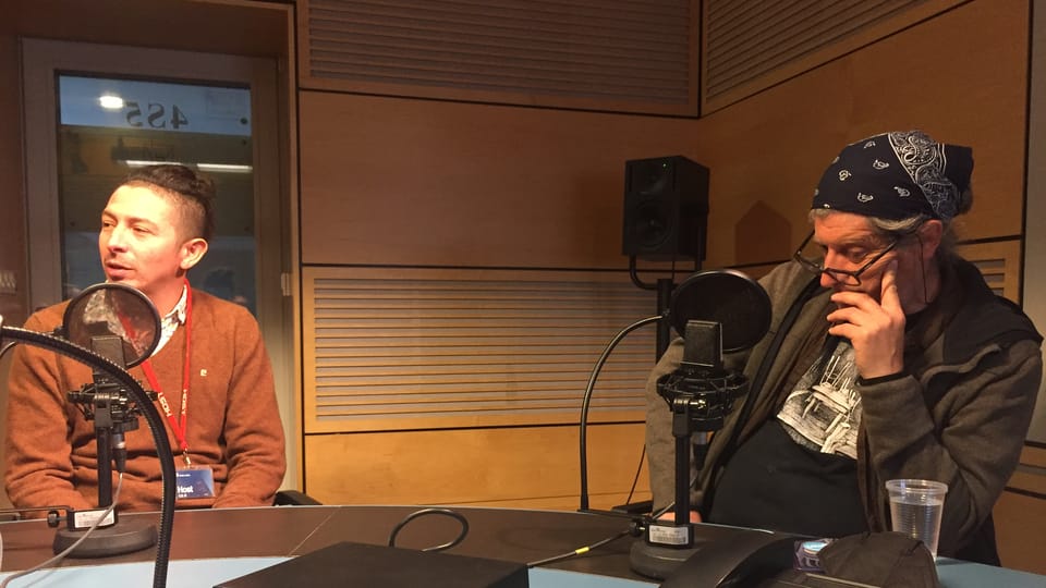 Cristian Reta y Jorge Zúñiga | Foto: Daniel Ordóñez, Radio Prague International Cristian Reta y Jorge Zúñiga | Foto: Daniel Ordóñez, Radio Prague International