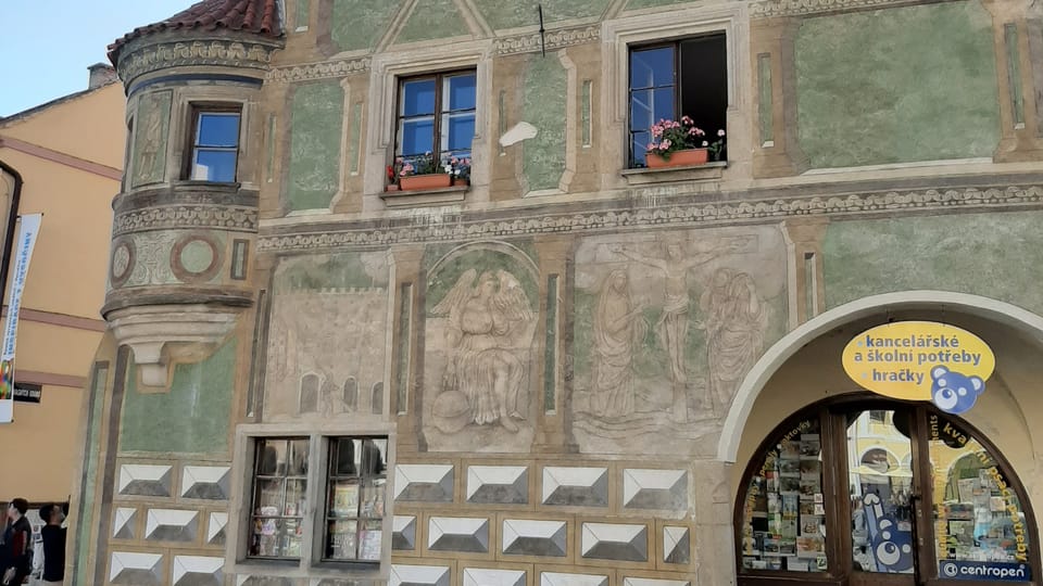 La casa número 15 en la plaza de Zacarías de Hradec, foto: Lenka Žižková La casa número 15 en la plaza de Zacarías de Hradec, foto: Lenka Žižková