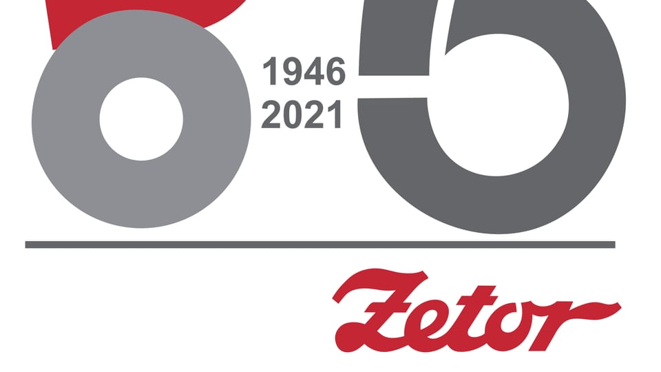 Logo Zetor 75,  foto: gentileza departamento de marketing y comunicación Zetor