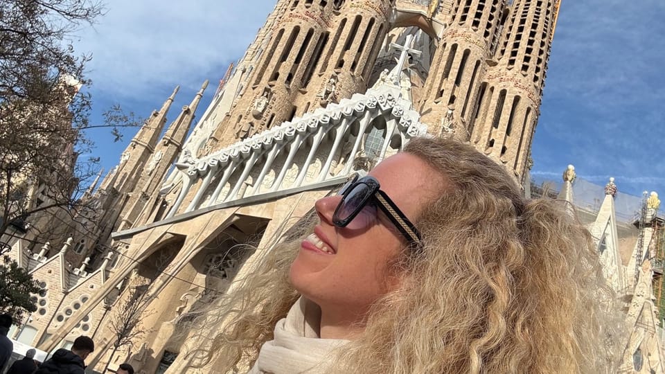 Feliz en Barcelona | Foto: archivo personal de Klára Matějovská