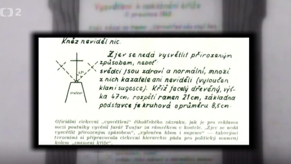 El milagro de Číhošť | Foto: Česká televize El milagro de Číhošť | Foto: Česká televize