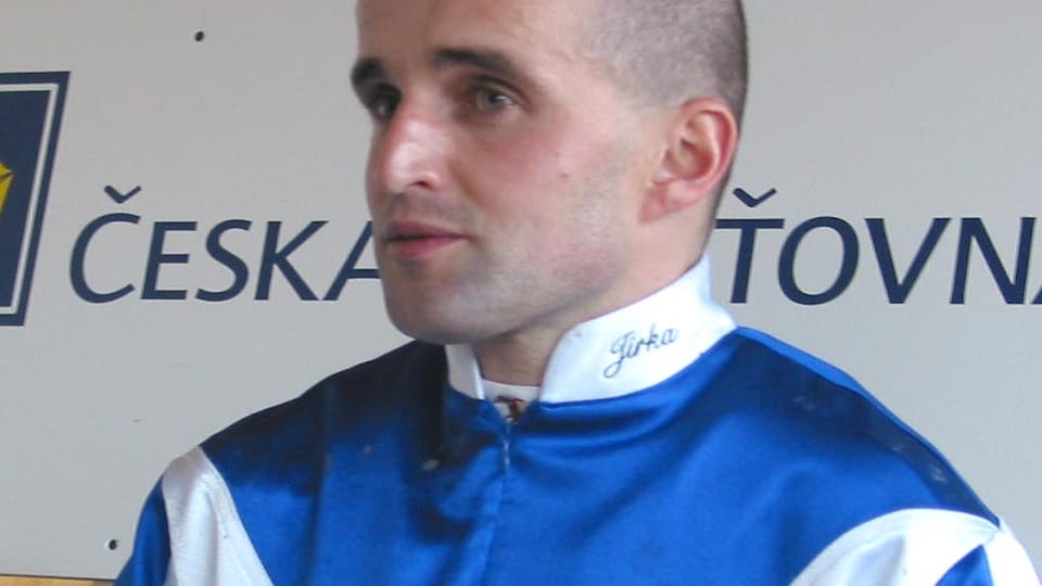 Jockey Jiri Kamenicek, segunda clasificación, foto: autora Jockey Jiri Kamenicek, segunda clasificación, foto: autora
