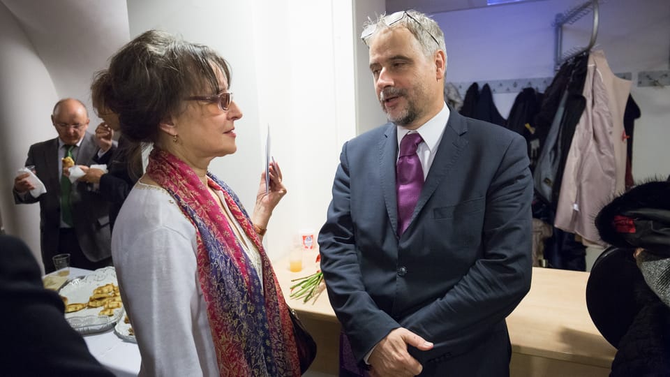 Romana Kokoška y Pavel Trojan,  foto: Embajada de Perú