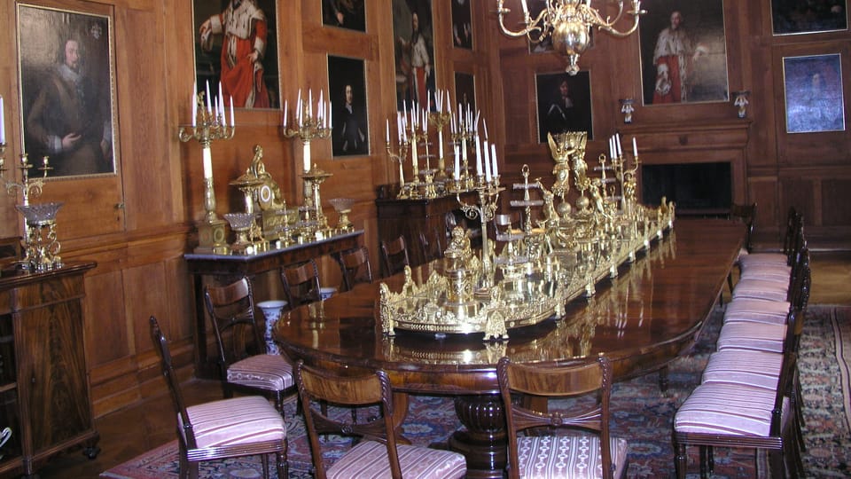 El comedor del palacio