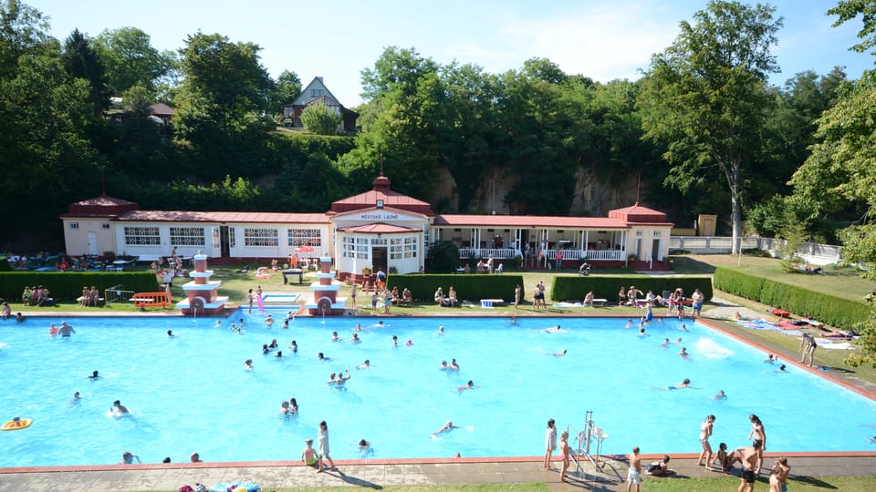 El balneario de Mšeno, foto: Eva Turečková El balneario de Mšeno, foto: Eva Turečková