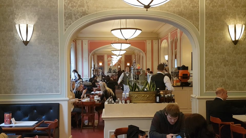 Café Louvre, foto: Ondřej Tomšů Café Louvre, foto: Ondřej Tomšů