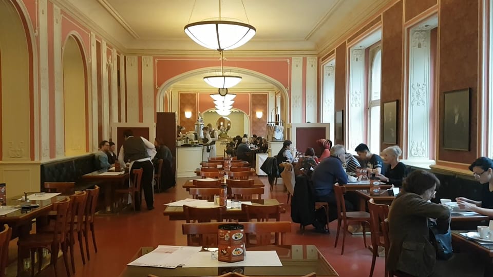 Café Louvre,  foto: Ondřej Tomšů