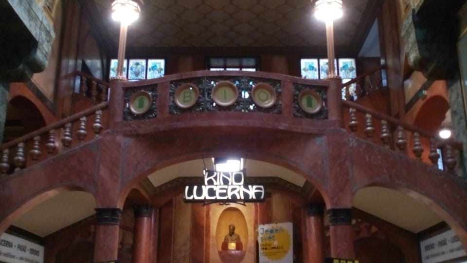 Lucerna, foto: Jekatěrina Staševskaja Lucerna, foto: Jekatěrina Staševskaja
