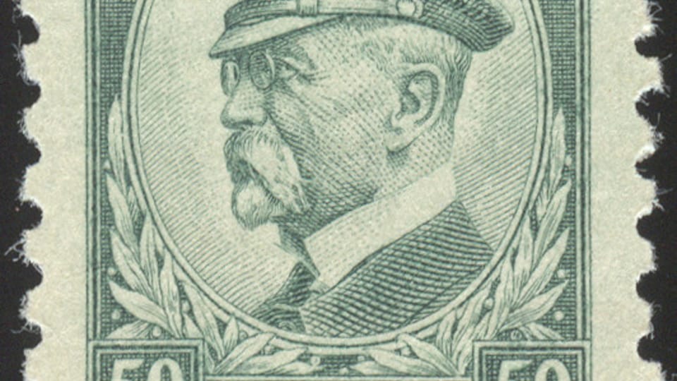 Tomáš Garrigue Masaryk, photo: archive of Prague’s Postal Museum Tomáš Garrigue Masaryk, photo: archive of Prague’s Postal Museum