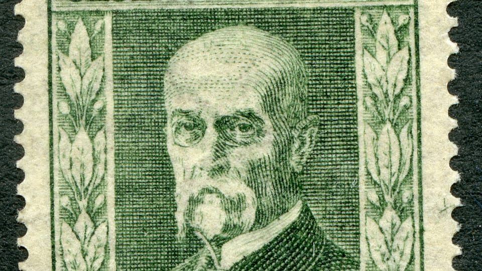 Tomáš Garrigue Masaryk, photo: archive of Prague’s Postal Museum Tomáš Garrigue Masaryk, photo: archive of Prague’s Postal Museum