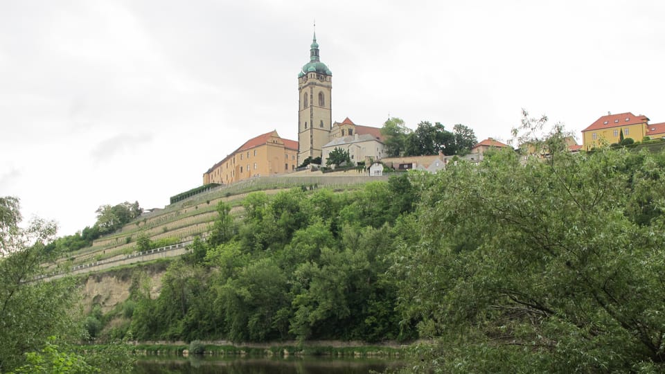 El castillo de Mělník,  foto: Archivo de ČRo - Radio Prague International