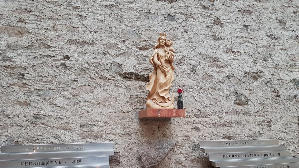 Estatua de Virgen María,  foto: Zdeňka Kuchyňová