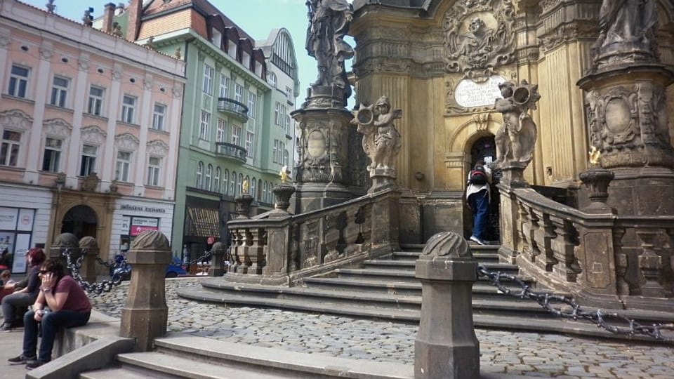 La Columna de la Santísima Trinidad de Olomouc | Foto: Zdeňka Kuchyňová,  Radio Prague International