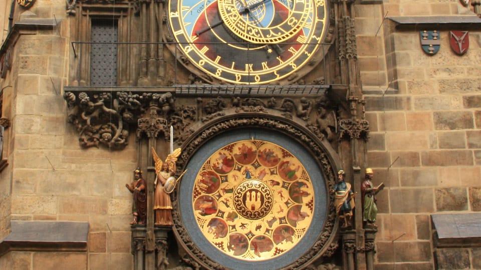 El Reloj Astronómico en la Plaza de la Ciudad Vieja en Praga después de una profunda reconstrucción,  foto: Barbora Němcová