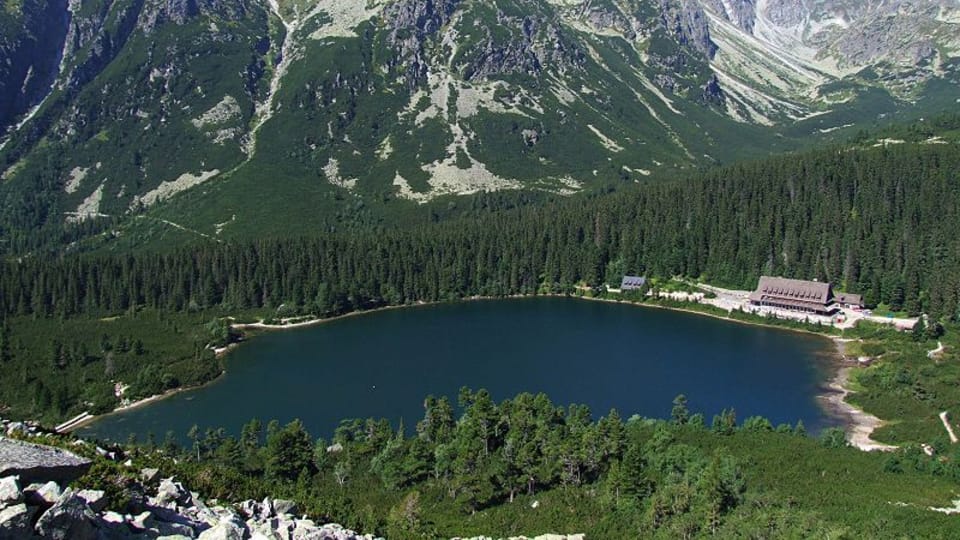 Los montes Tatras antes ...,  foto: Jerzy Opioła,  Creative Commons 3.0