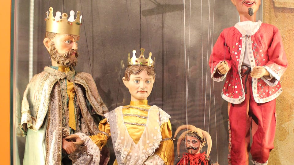 Marionetas de un teatro itinerante, foto: Anna Královcová Marionetas de un teatro itinerante, foto: Anna Královcová