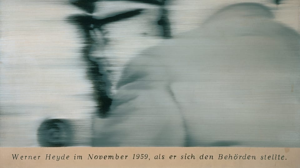 Gerhard Richter: El señor Heyde,  foto: archivo de la Galería Nacional