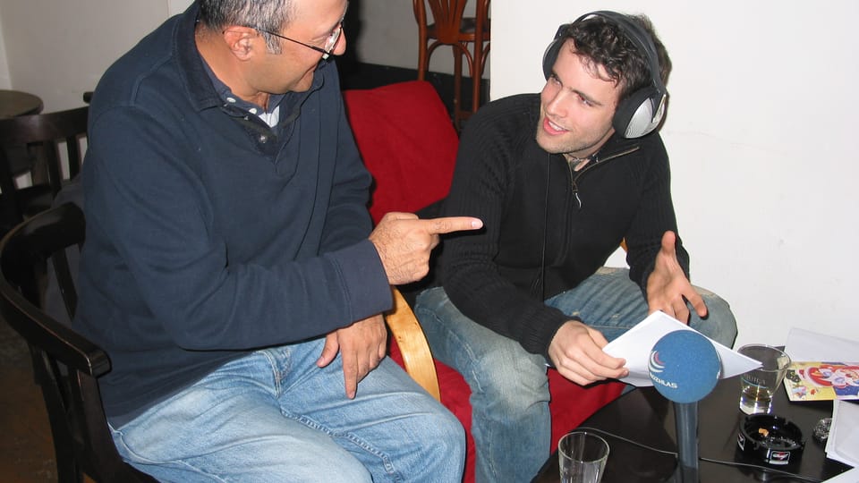 Freddy Valverde y Carlos del Romero Freddy Valverde y Carlos del Romero