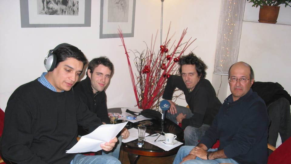 Carlos González-Shánel, Carlos del Romero, Roman Casado y Freddy Valverde Carlos González-Shánel, Carlos del Romero, Roman Casado y Freddy Valverde
