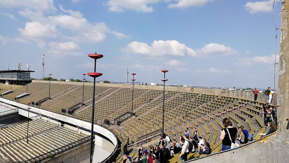 El estadio de Strahov | Foto: Štěpánka Budková,  Radio Prague International