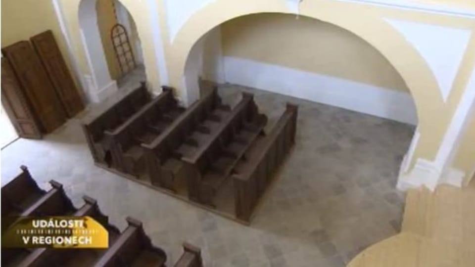 Sinagoga de Nová Cerekev, foto: ČT24 Sinagoga de Nová Cerekev, foto: ČT24