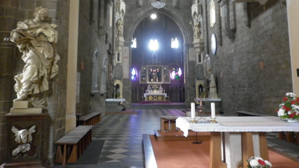 La basílica de san Procopio en Třebíč | Foto: Radio Prague International La basílica de san Procopio en Třebíč | Foto: Radio Prague International