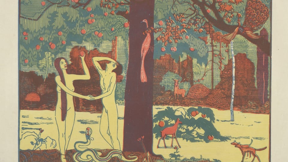 Josef Váchal, Paraíso, 1912 | Foto: Archiv Muzea umění Olomouc Josef Váchal, Paraíso, 1912 | Foto: Archiv Muzea umění Olomouc