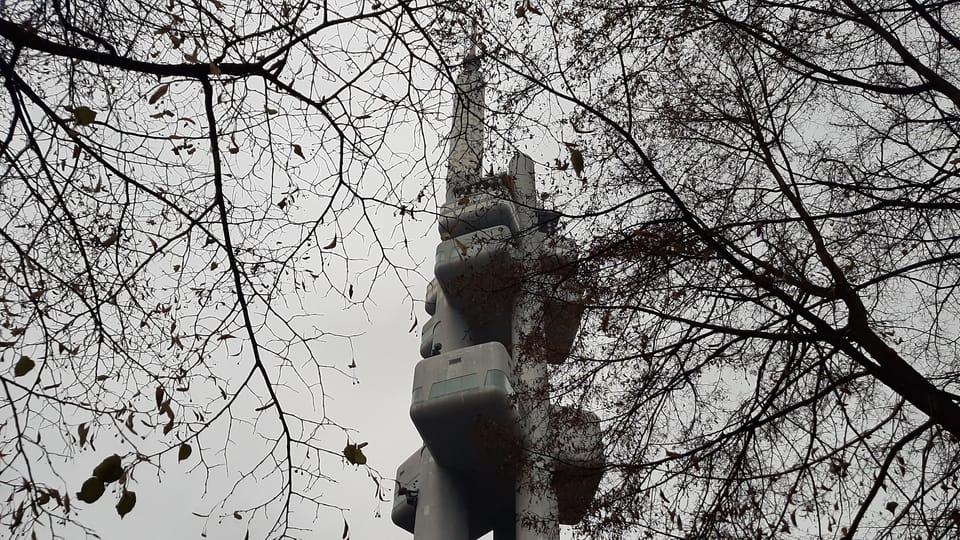 Žižkovský vysílač, foto: Lenka Žižková Žižkovský vysílač, foto: Lenka Žižková