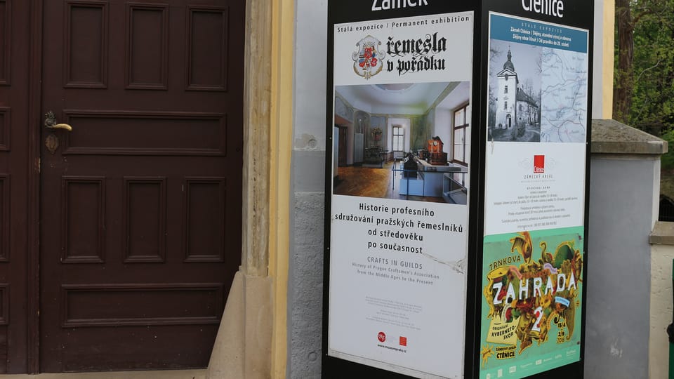 Palacio de Ctěnice, foto: Dominika Bernáthová Palacio de Ctěnice, foto: Dominika Bernáthová