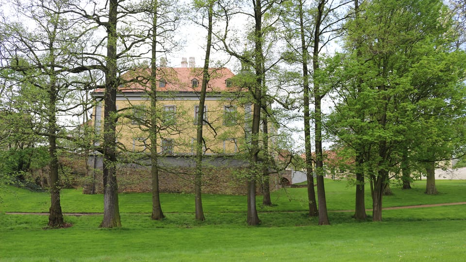El parque del palacio de Ctěnice, foto: Dominika Bernáthová El parque del palacio de Ctěnice, foto: Dominika Bernáthová