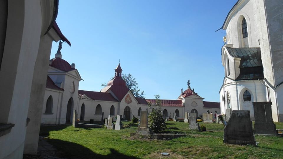 Iglesia de San Juan Nepomuceno en Zelená hora | Foto: Magdalena Kašubová,  Radio Prague International
