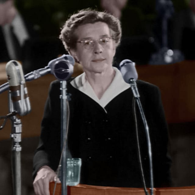 Milada Horáková, foto: Cassius Chaerea, CC BY-SA 3.0 Unported