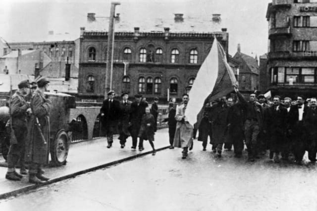 Levantamiento en Kolín  (mayo 1945) | Foto: Instituto Militar de Historia