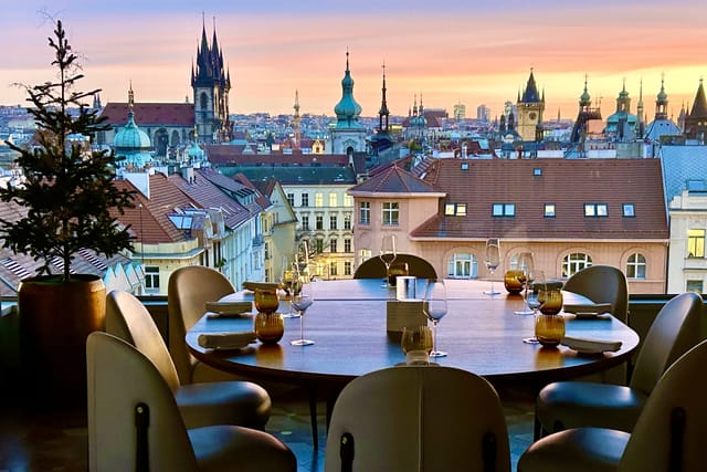 Una cena navideña inolvidable en Zlatá Praha | Foto: Juan Pablo Bertazza,  Radio Prague International