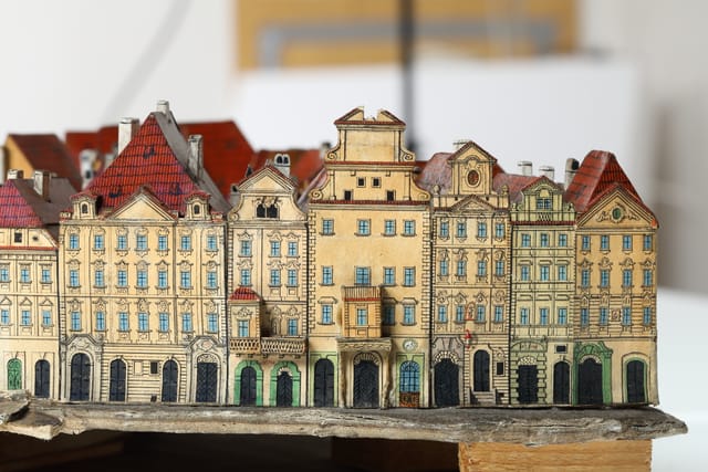 Fachadas de las casas de Staroměstského náměstí  | Foto:  Muzeum hl. města Prahy