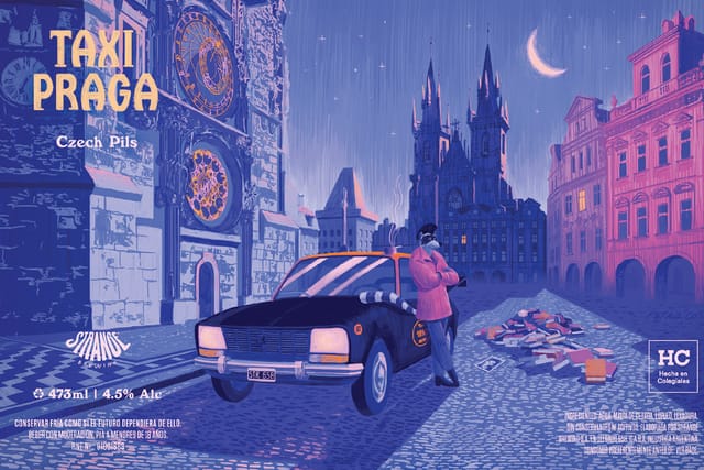 Afiche de la cerveza | Foto: Strange Brewing